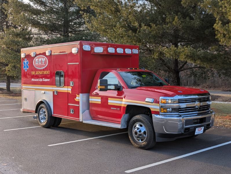 Ambulance for sale 2017 Chevy K3500 Type I 2772